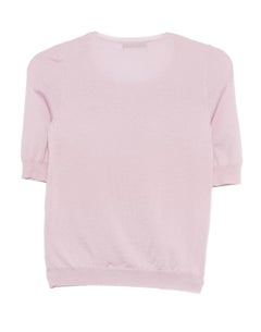 Christian Dior by J.Galliano Pink Wool and Silk Top