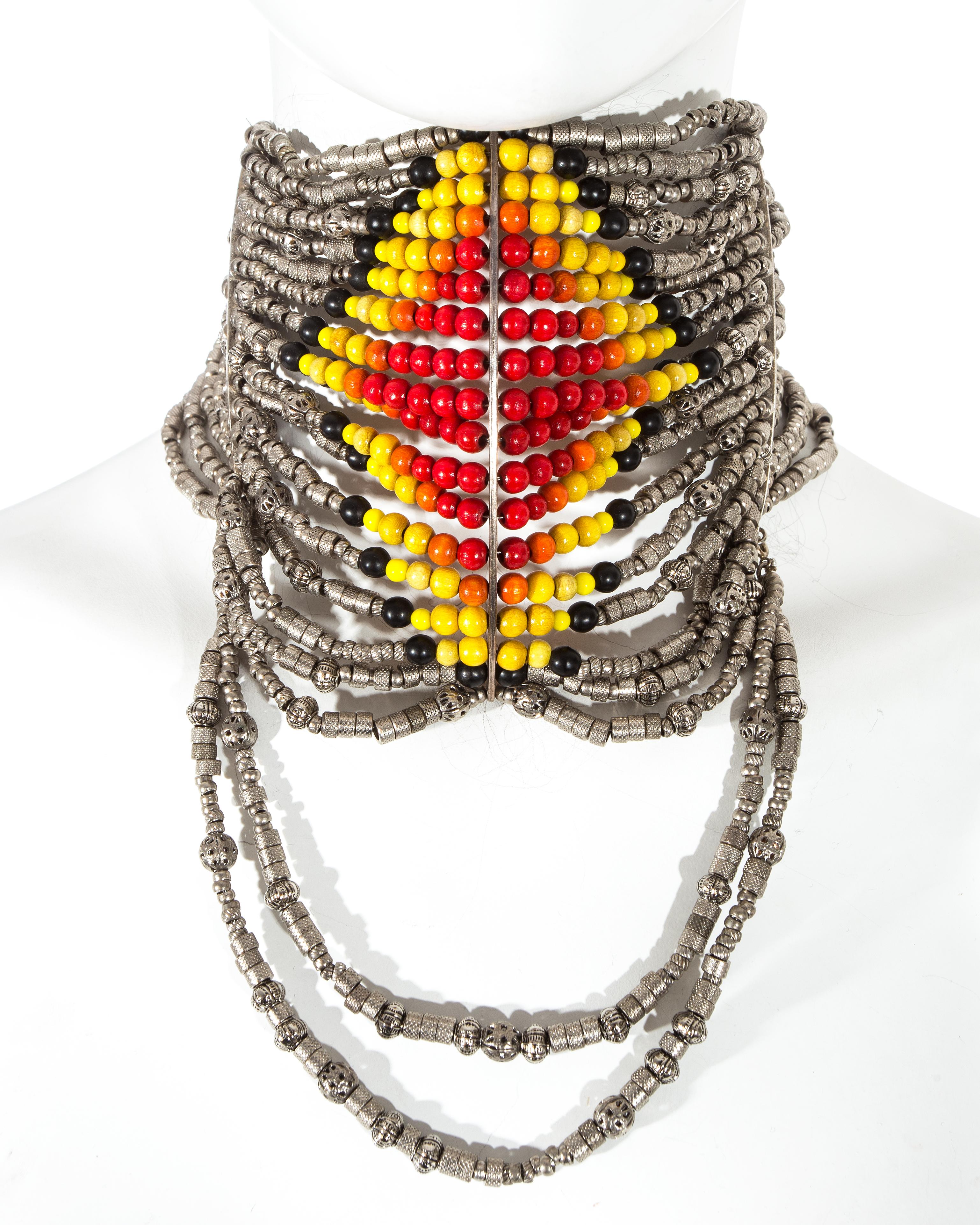 maasai choker necklace