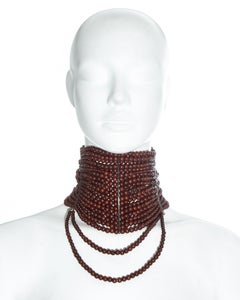 Christian Dior by John Galliano 18 strand 'Maasai' choker necklace, fw 1999