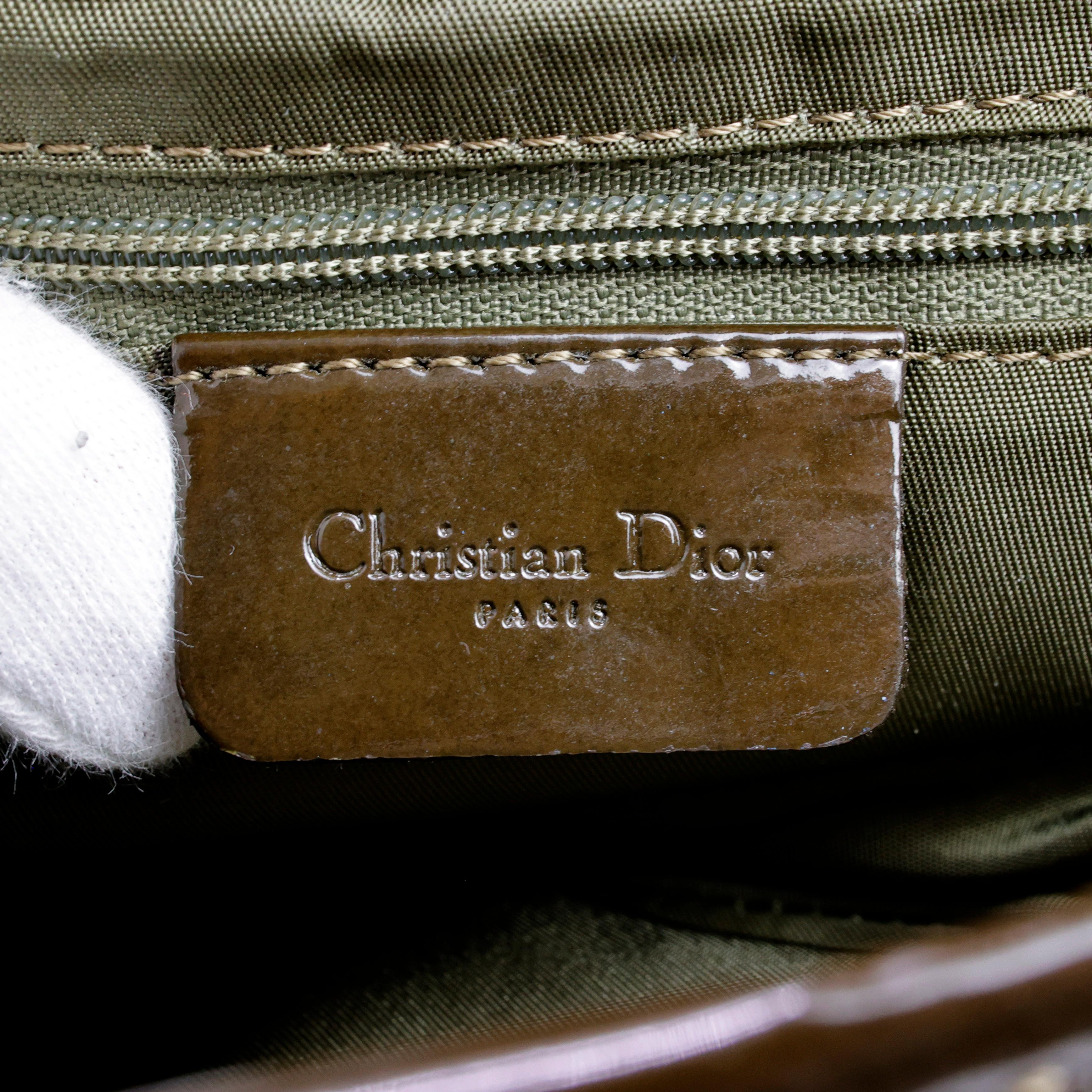 Christian Dior by John Galliano 2000er Jahre Camouflage Satteltasche im Angebot 7