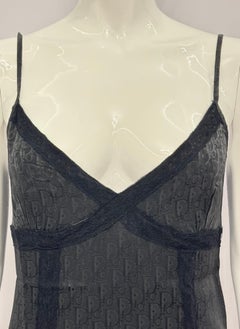 Christian Dior by John Galliano 2000’s monogram lace slip dress