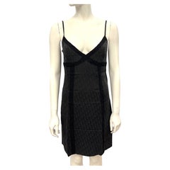 Christian Dior by John Galliano 2000’s monogram lace slip dress