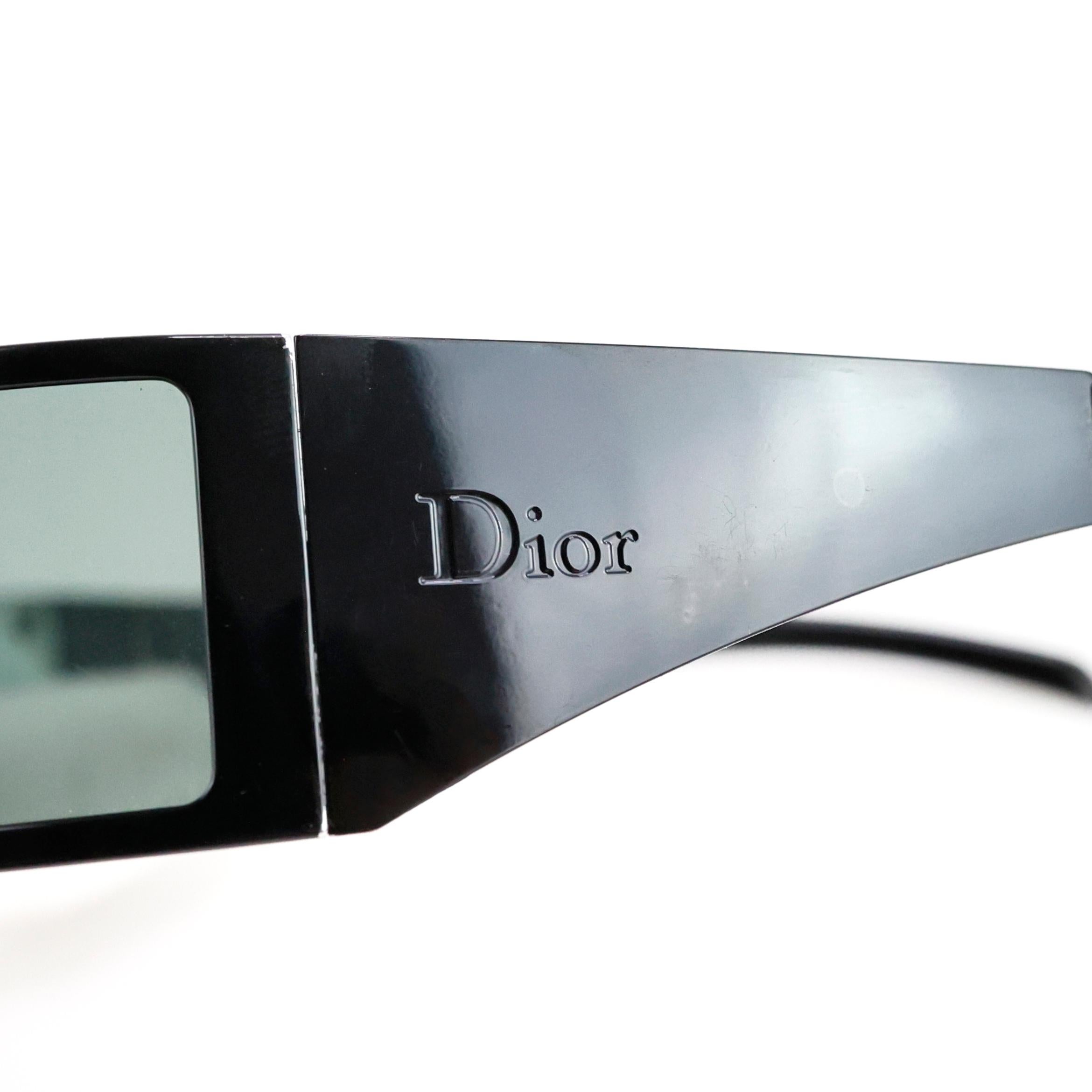 Women's or Men's Christian Dior by John Galliano 2000s Punk Sunglasses For Sale