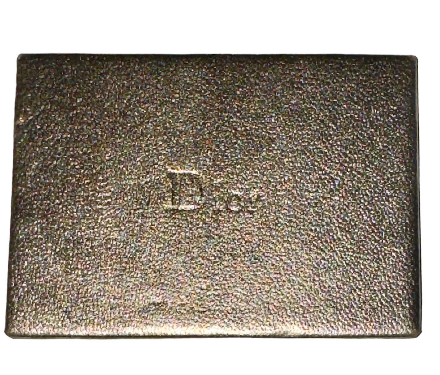 Christian Dior by John Galliano 2002 Matte Python Skin Saddle Bag & Mirror 7