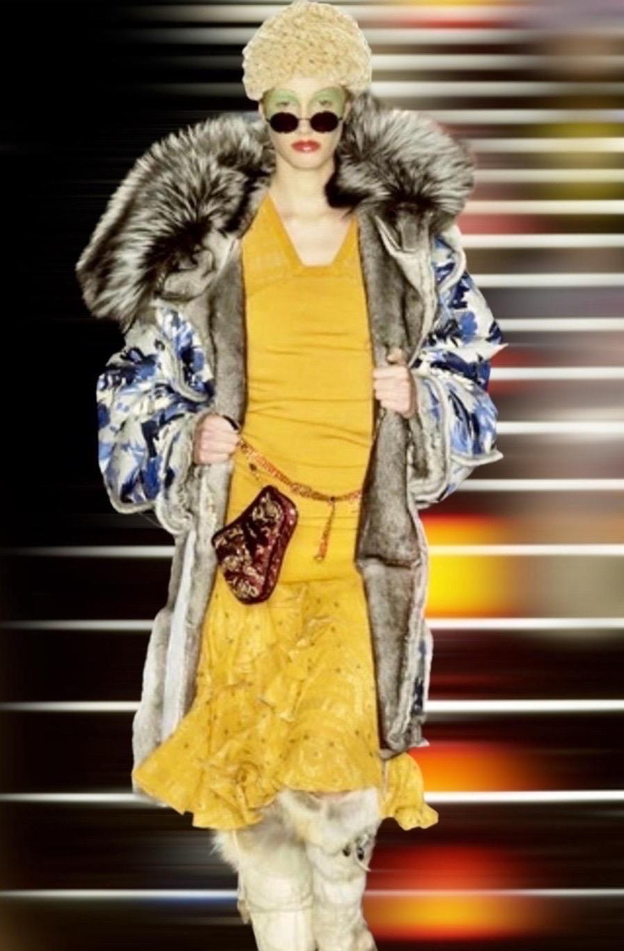 Christian Dior by John Galliano 2002 Matte Python Skin Saddle Bag & Mirror 11
