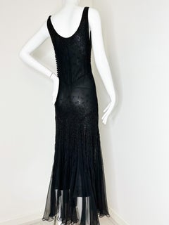 Christian Dior by John Galliano 2002 silk beaded gown