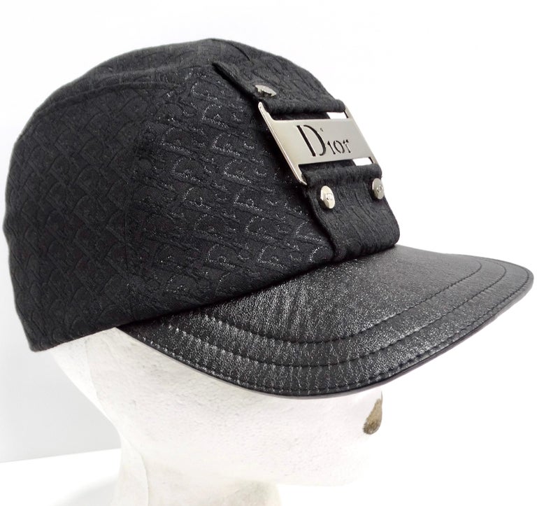 Christian Dior by John Galliano 2002 Trotter Monogram Baseball Cap 