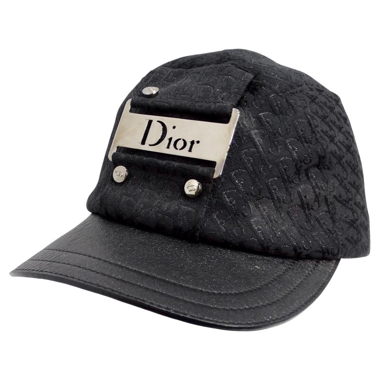 Christian Dior by John Galliano 2002 Trotter Monogram Baseball Cap 