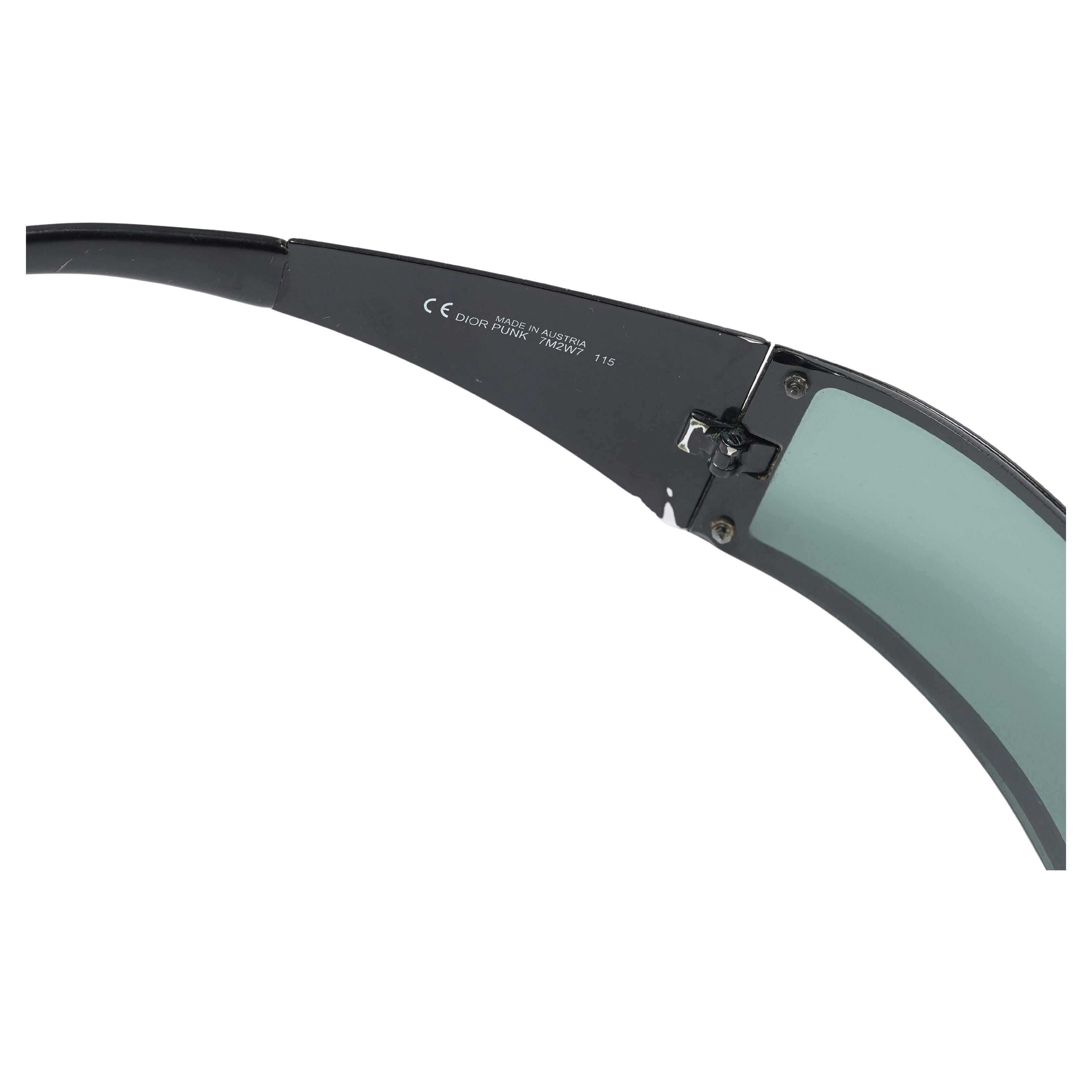 Christian Dior for John Galliano Bandage Punk Shield Sonnenbrille - S/S 2003 für Damen oder Herren im Angebot