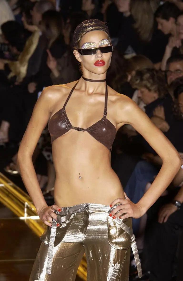 Christian Dior for John Galliano Bandage Punk Shield Sonnenbrille - S/S 2003 im Angebot 4