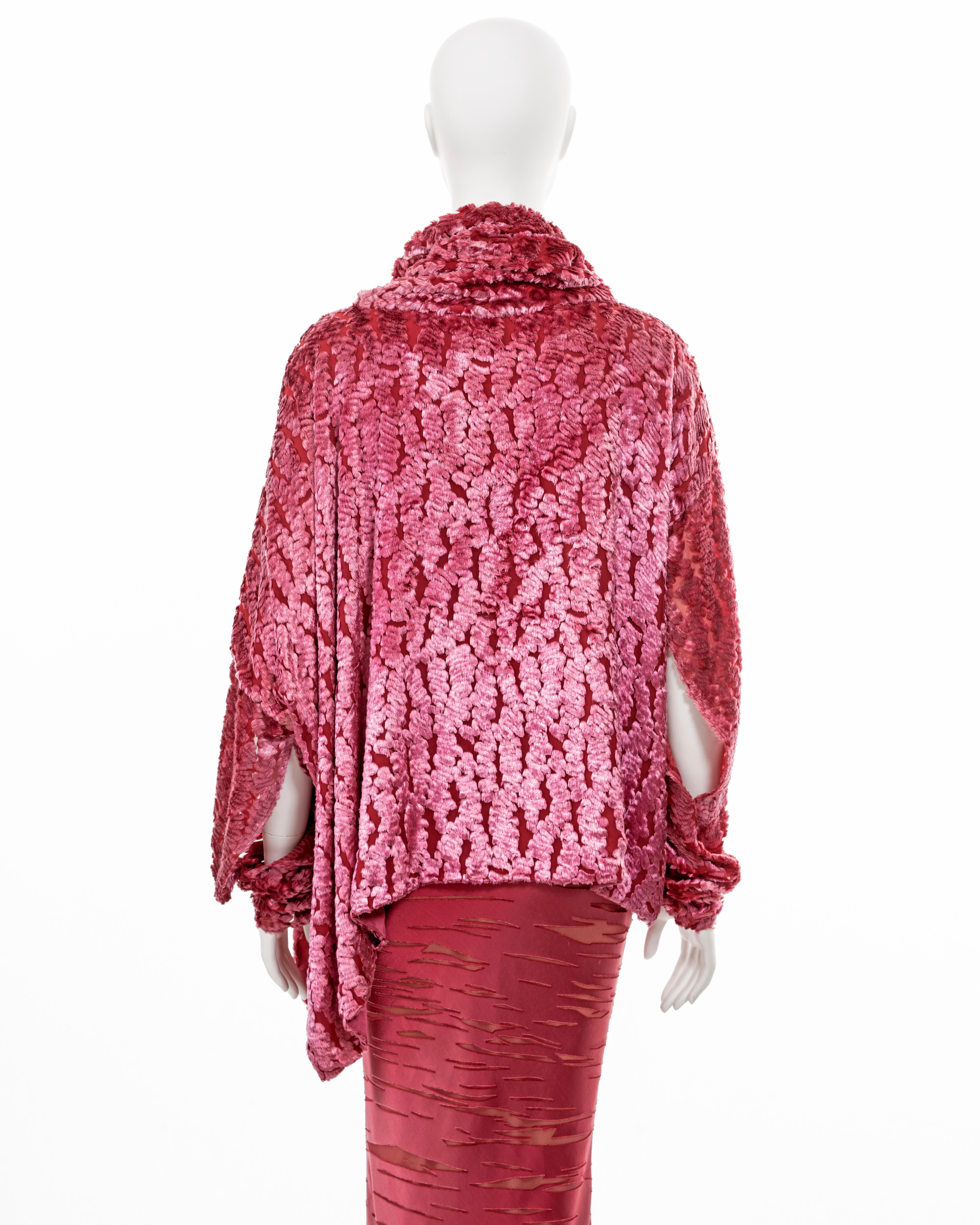Christian Dior by John Galliano bias cut evening dress and sweater, fw 2000 10