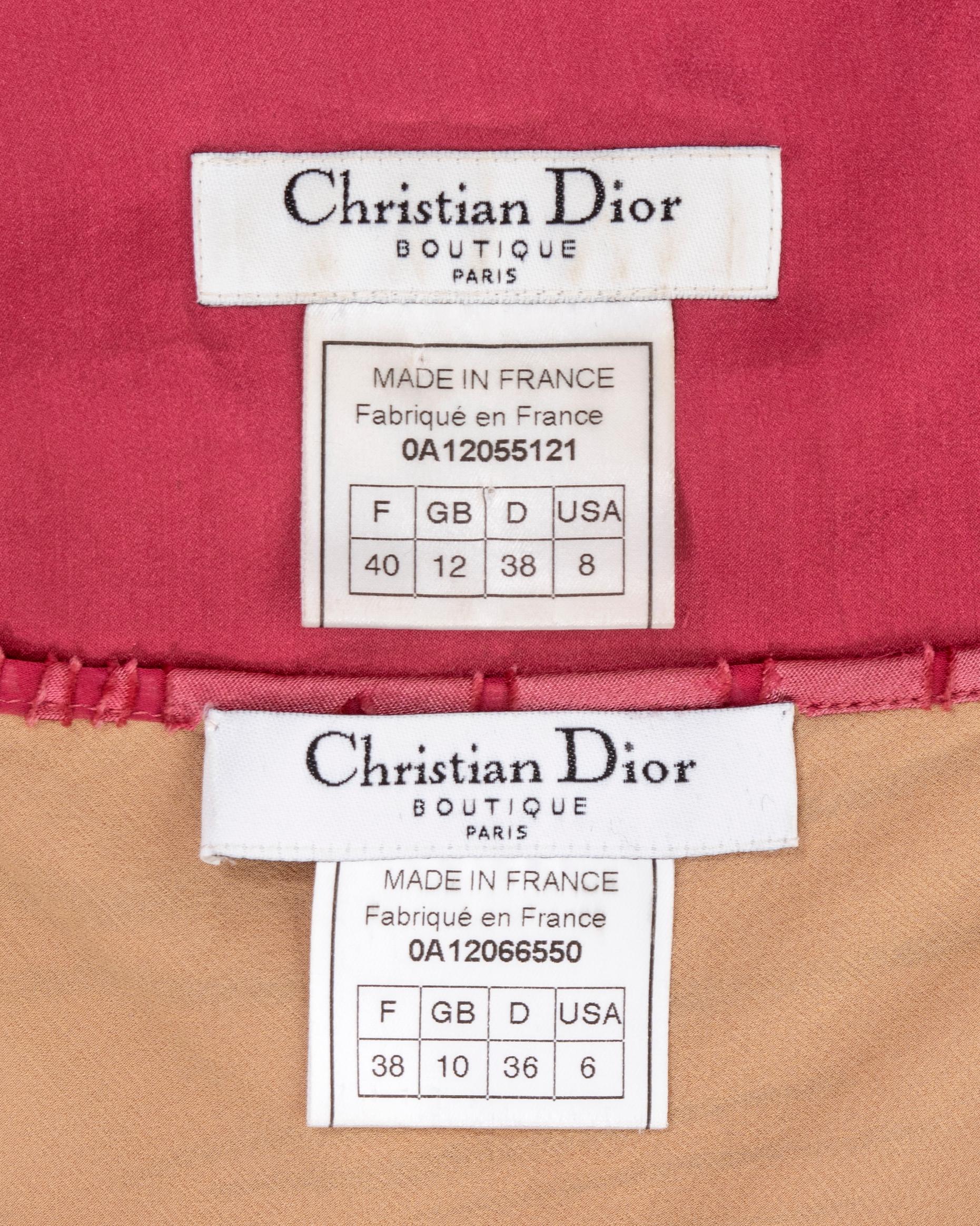 Christian Dior by John Galliano bias cut evening dress and sweater, fw 2000 12