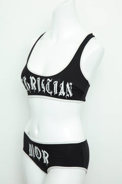 Christian Dior by John Galliano Black and White Bikini