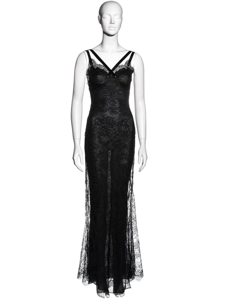 strapless lace dress black Emily