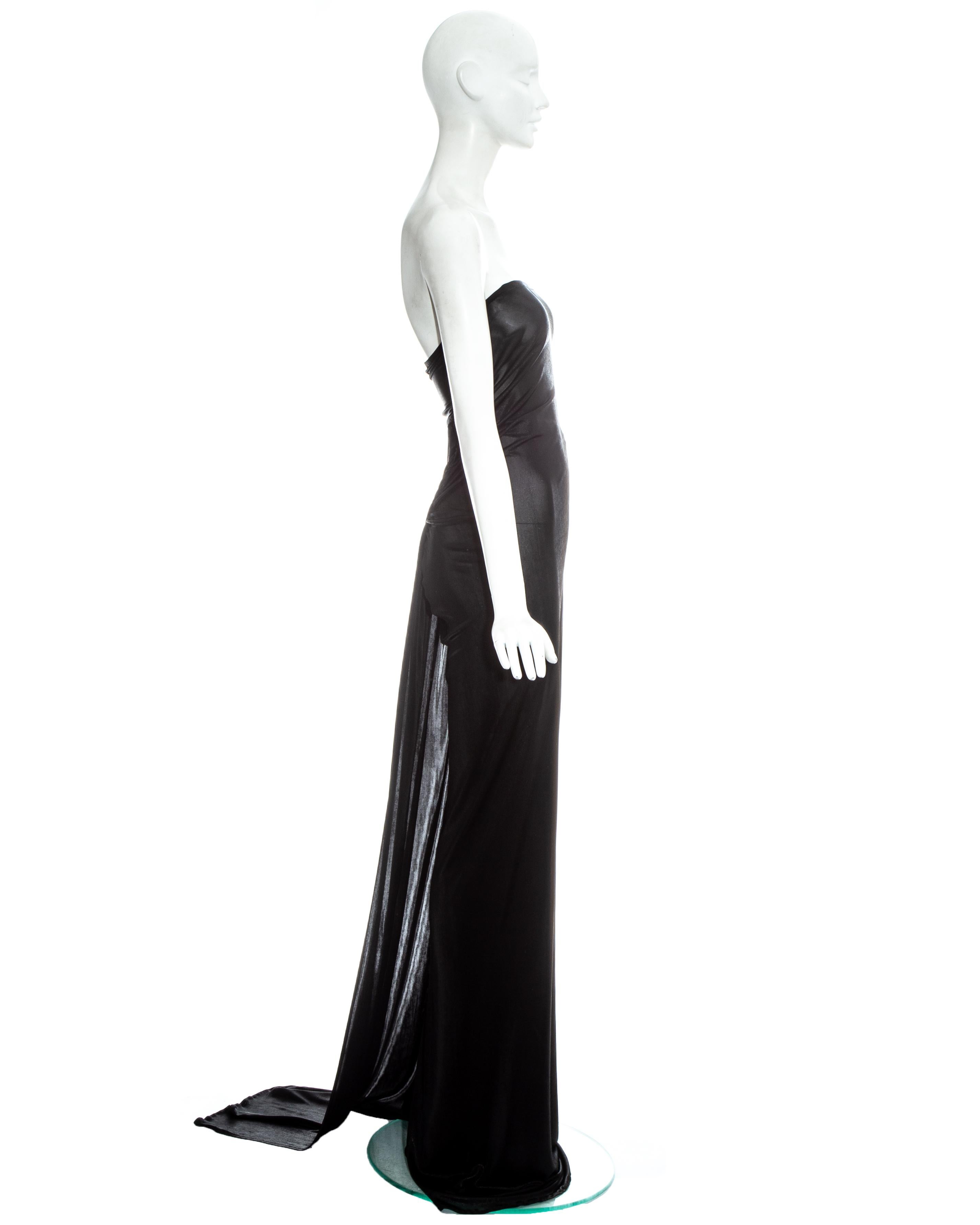 vintage dior black dress