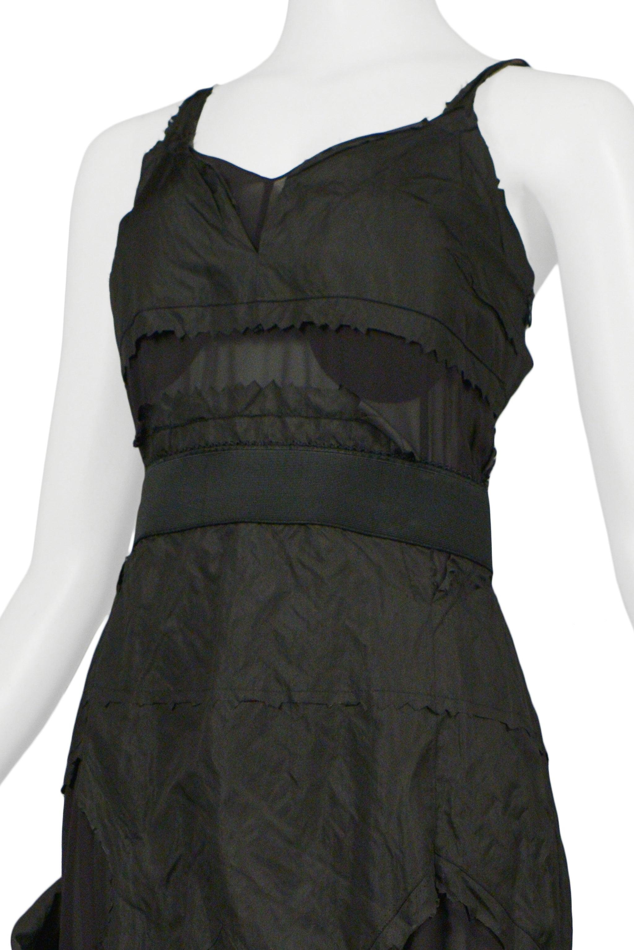 Christian Dior By John Galliano - Robe de soirée « Hobo » en taffetas noir  Pour femmes en vente