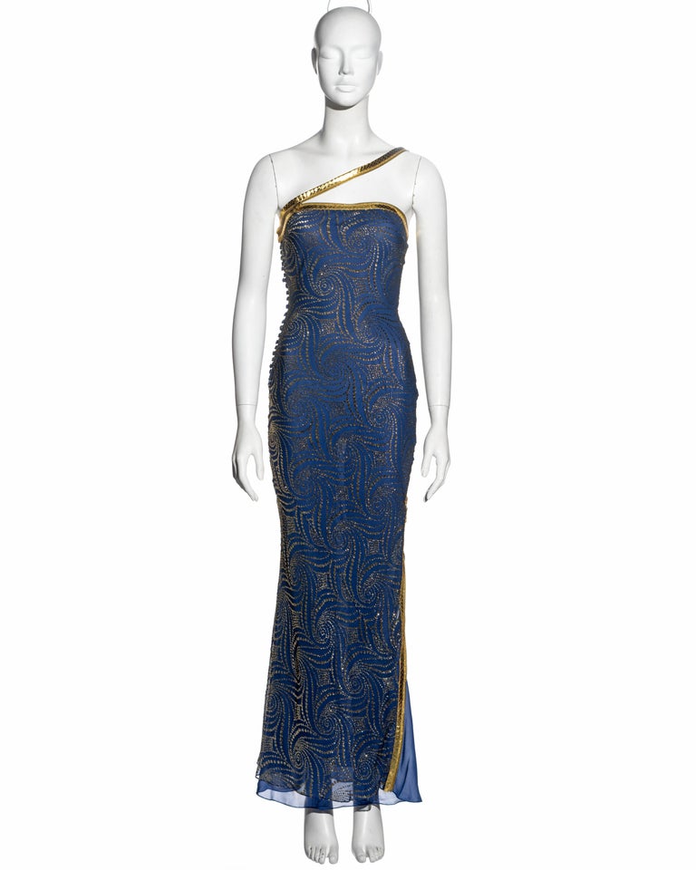 starry gold christian dior dress Dior Or Long Dress Gold-Tone Ribbed Technical Knit