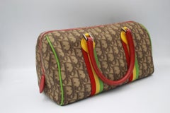 Christian Dior by John Galliano Boston Bag - rasta collection