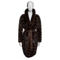 Christian Dior by John Galliano Brown Sheared Mink Coat, FW 2006