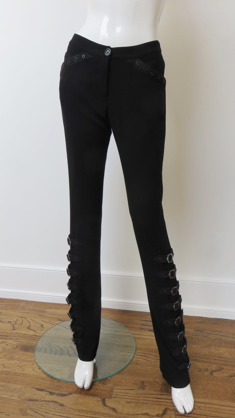 パンツ john galliano double waist black denim John Galliano double waist black denim - メルカリ