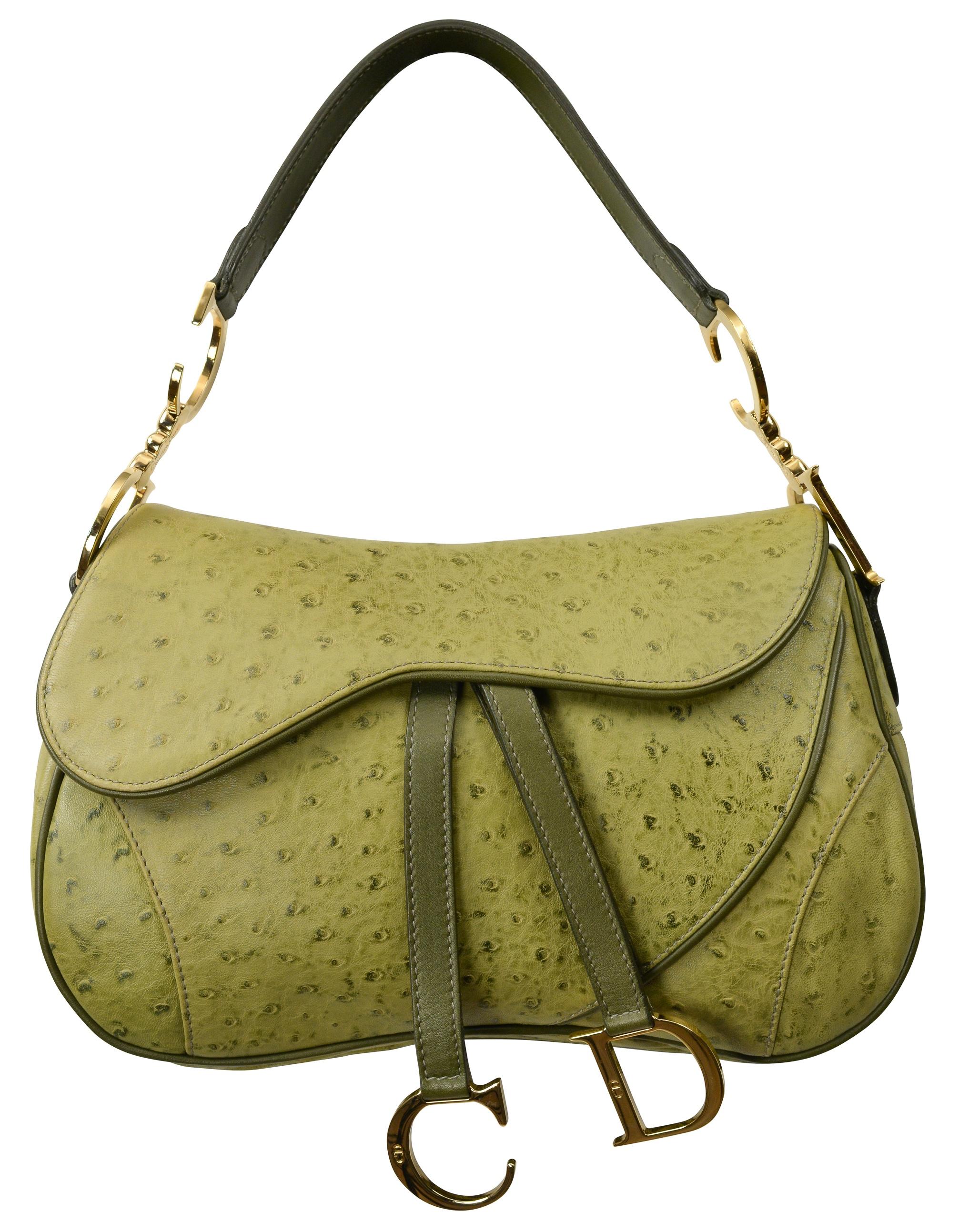 Resurrection is excited to offer a vintage Christian Dior by John Galliano chartreuse green 