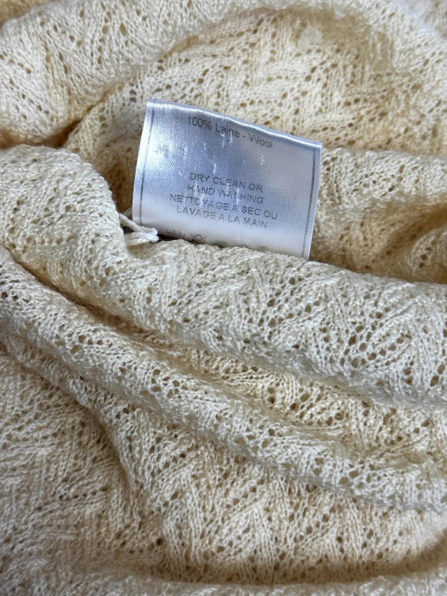 Christian Dior by John Galliano Chevron Knit Jumper, FW 1998 For Sale 3