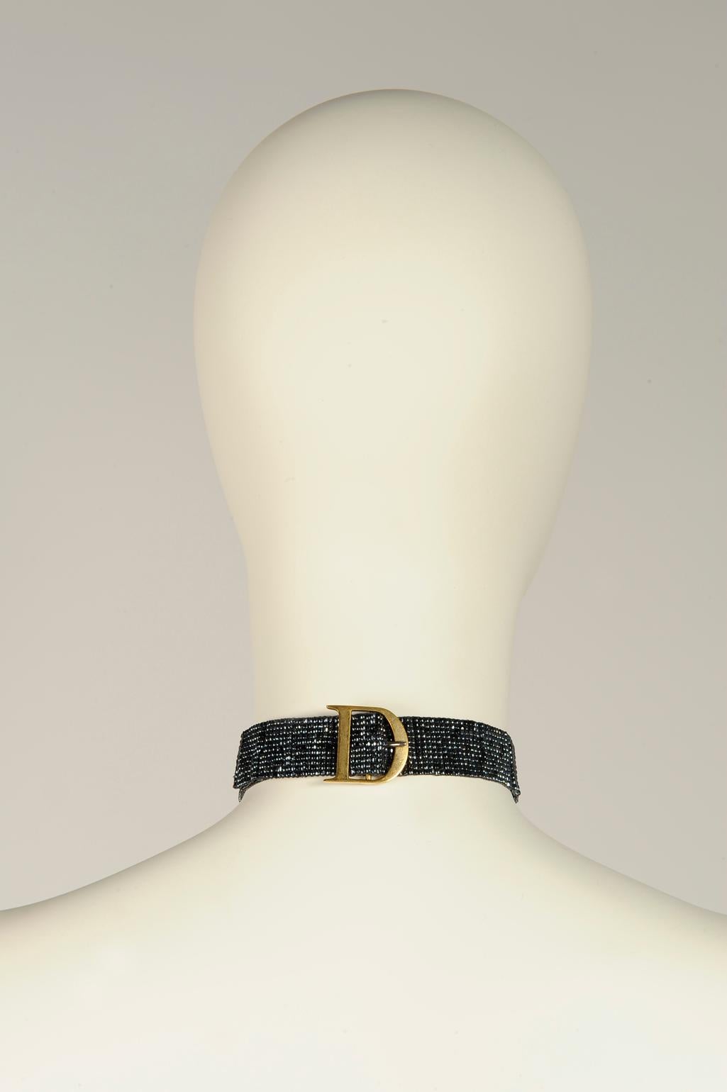 Christian Dior By John Galliano Choker Necklace 2