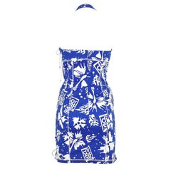 Christian Dior by John Galliano Corset Lace "Dior Surf Chick" Mini Dress