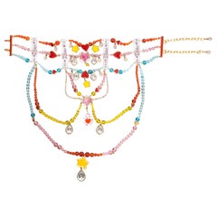 Christian Dior by John Galliano Couture chandelier choker necklace, ca. 2001