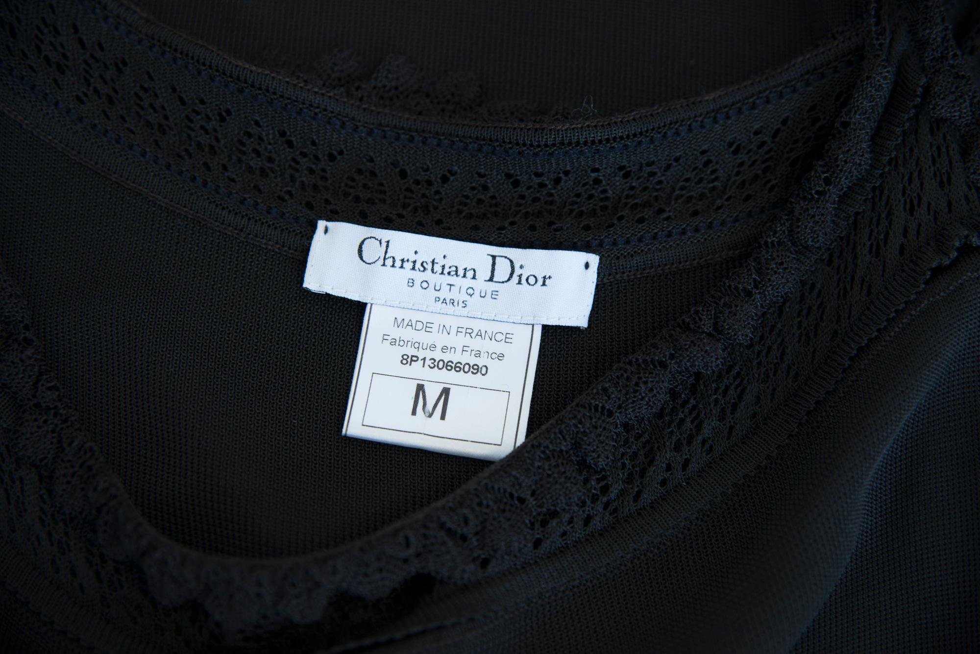 Robe-culotte en maille crochetée Christian Dior par John Galliano, printemps-été 1998 en vente 15