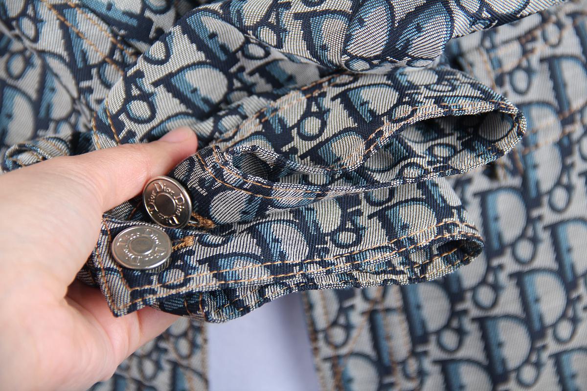 Christian Dior by John Galliano — Denim Jacket (2005) (Grau) im Angebot