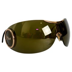 Christian Dior by John Galliano 'DIOR SPORT 2' Visor Shades Y2k Sunglasses