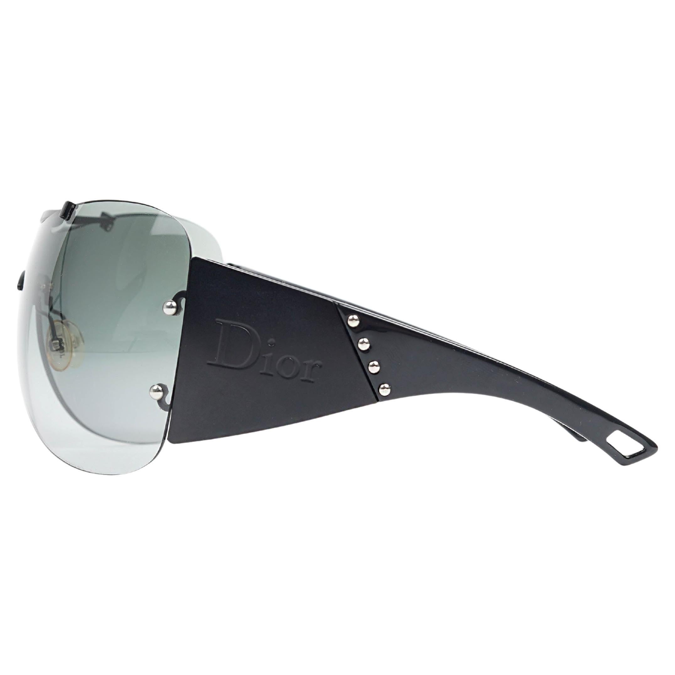 Christian Dior by John Galliano “Diorito 1” Sunglasses – Early 2000s Icon In Good Condition For Sale In Berlin, DE