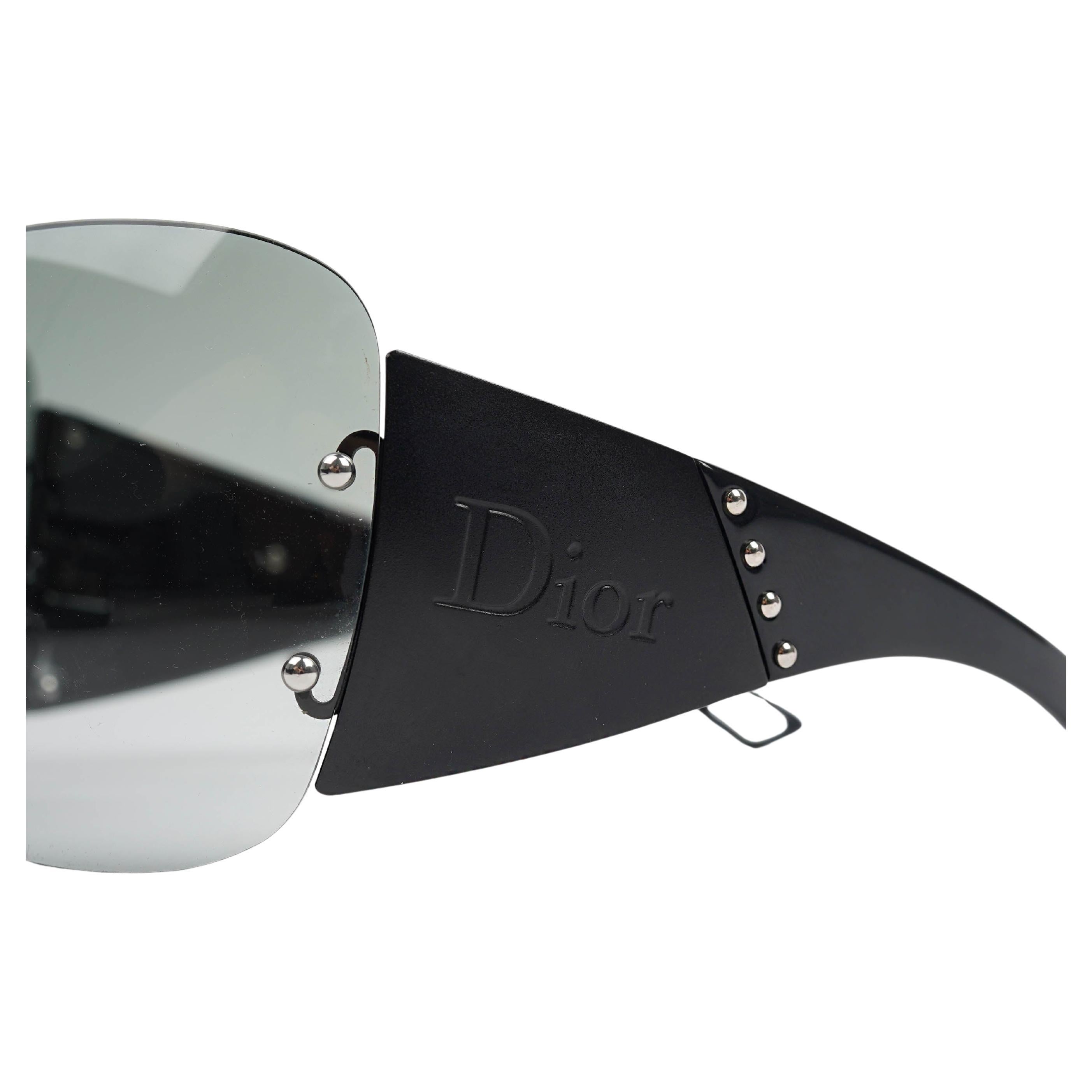 Women's or Men's Christian Dior by John Galliano “Diorito 1” Sunglasses – Early 2000s Icon For Sale