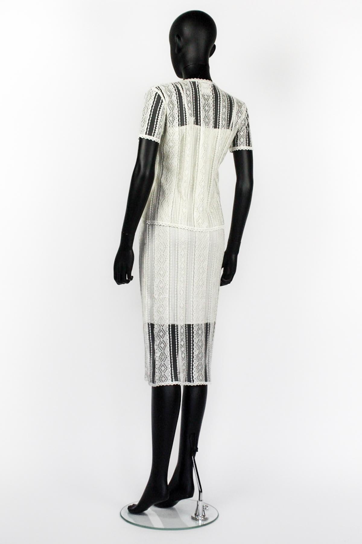 Robe et cardigan Christian Dior by John Galliano, S/S 2000 en vente 1