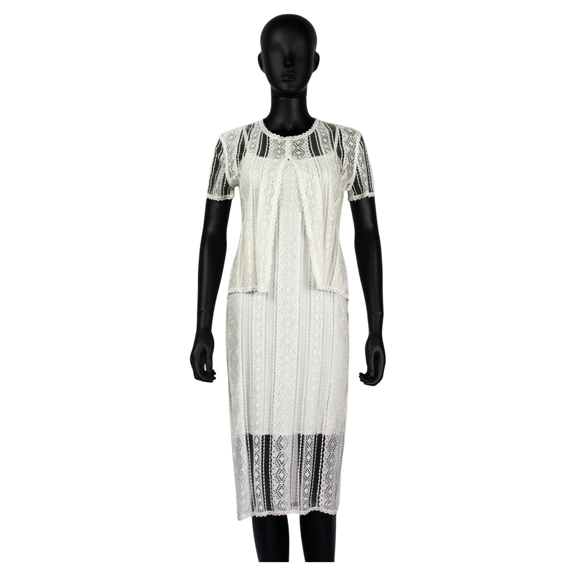 Robe et cardigan Christian Dior by John Galliano, S/S 2000 en vente
