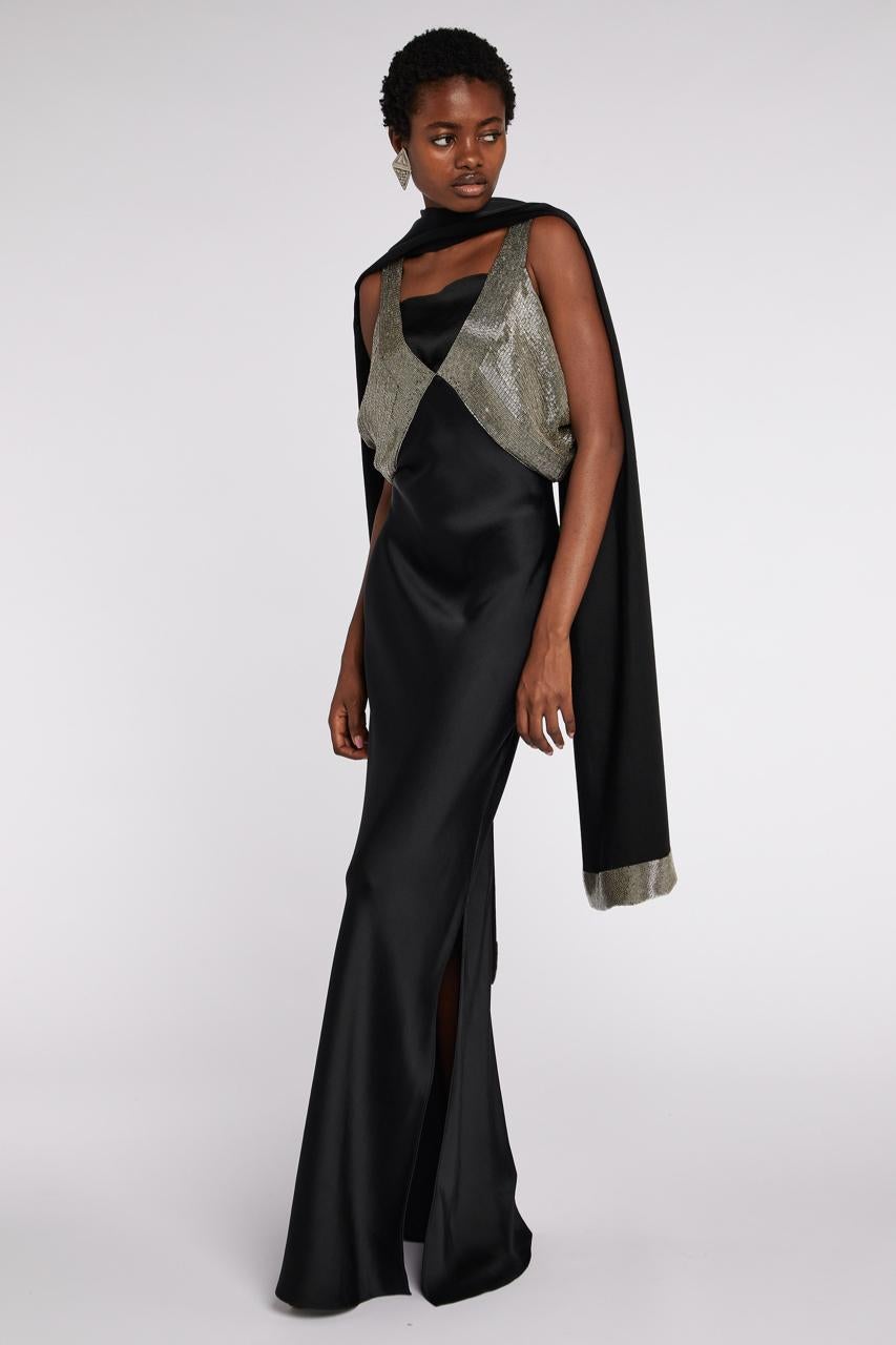 Christian Dior by John Galliano Embellished Dress and Stole A/W 2001 3
