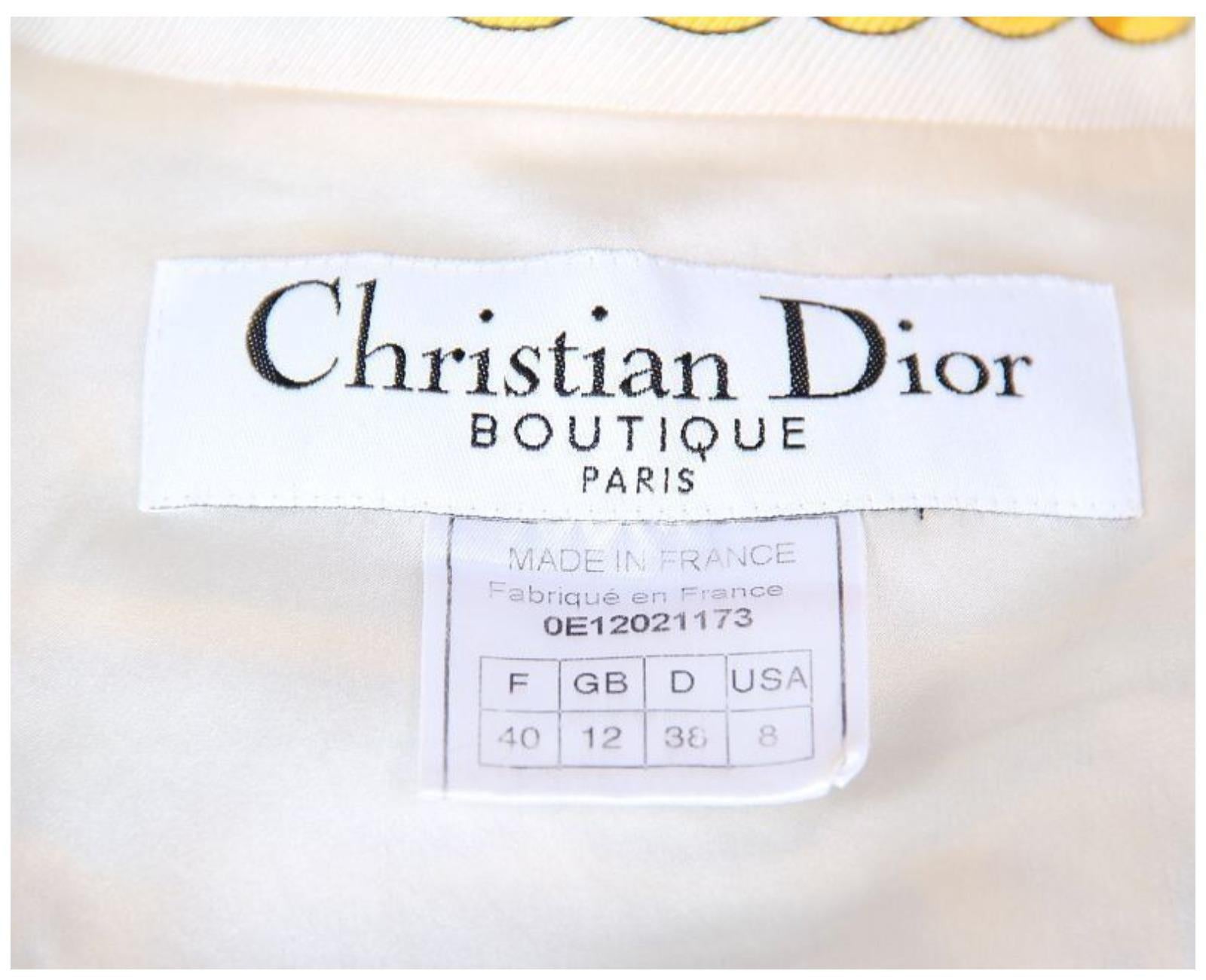 Christian Dior par John Galliano - Veste en soie à imprimé équestre, printemps-été 2000 en vente 4