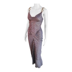 Christian Galliano for Christian Dior A/I 2000 - Vestito Monogram Grande Logo Diorissimo
