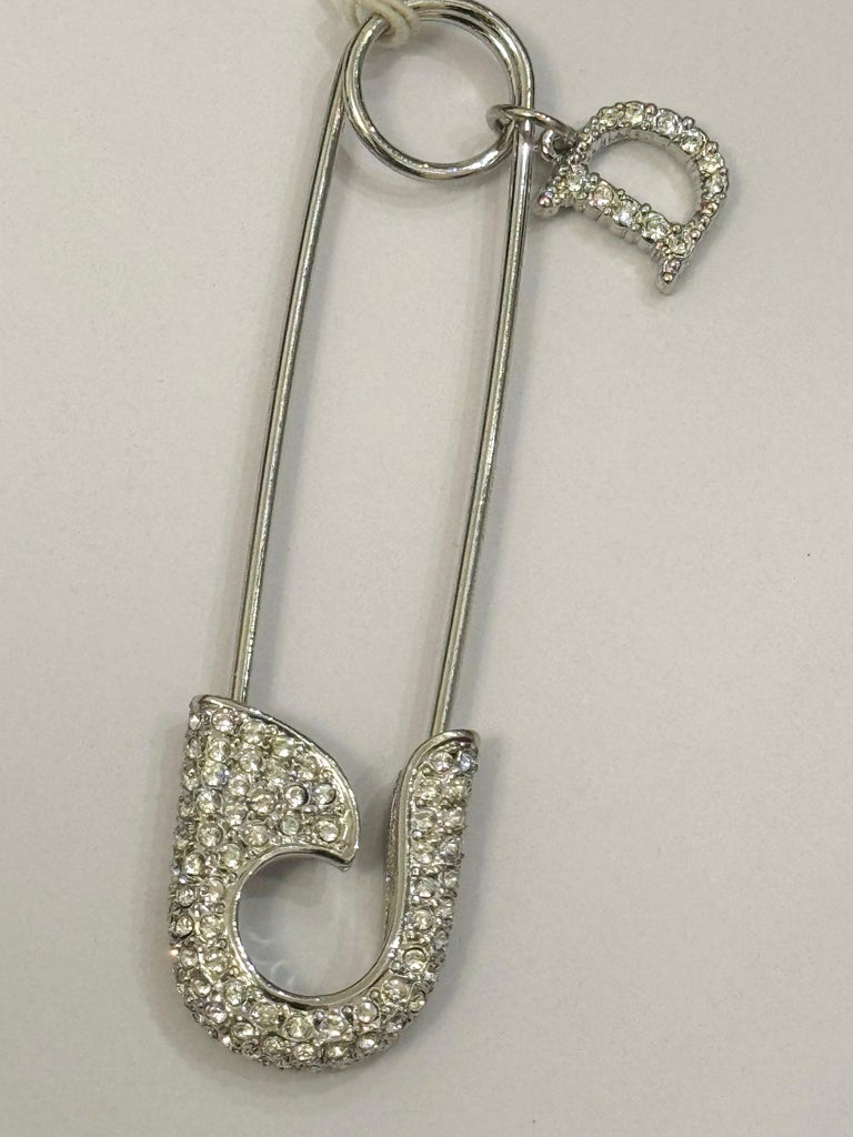 Christian Dior by John Galliano F/W 2000 oversized crystals safety