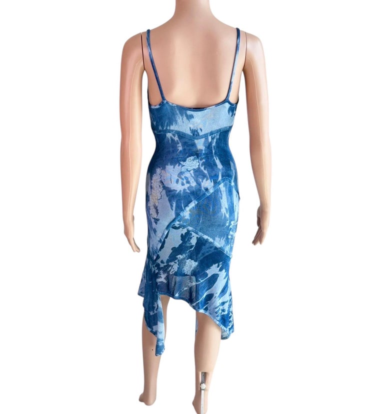 blue mesh oriental print ruched bodycon dress Mesh Wrap Ruched Bodycon Dress, Blue Abstract  Jolie Moi Retail