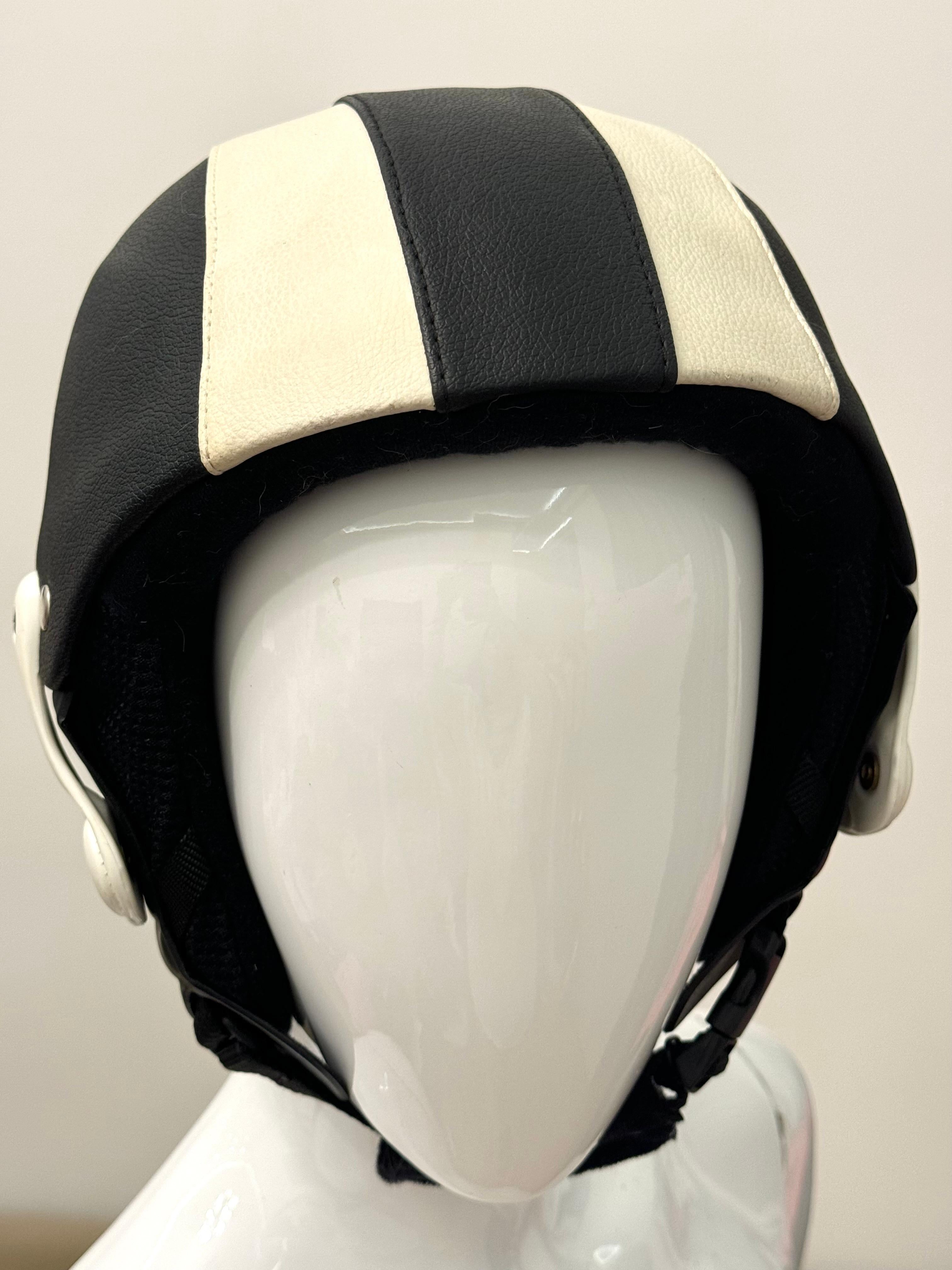 Christian Dior by John Galliano for Christian Dior A/I 2004 archivio Raro casco da sci in pelle In condizioni buone in vendita a PARIS, FR