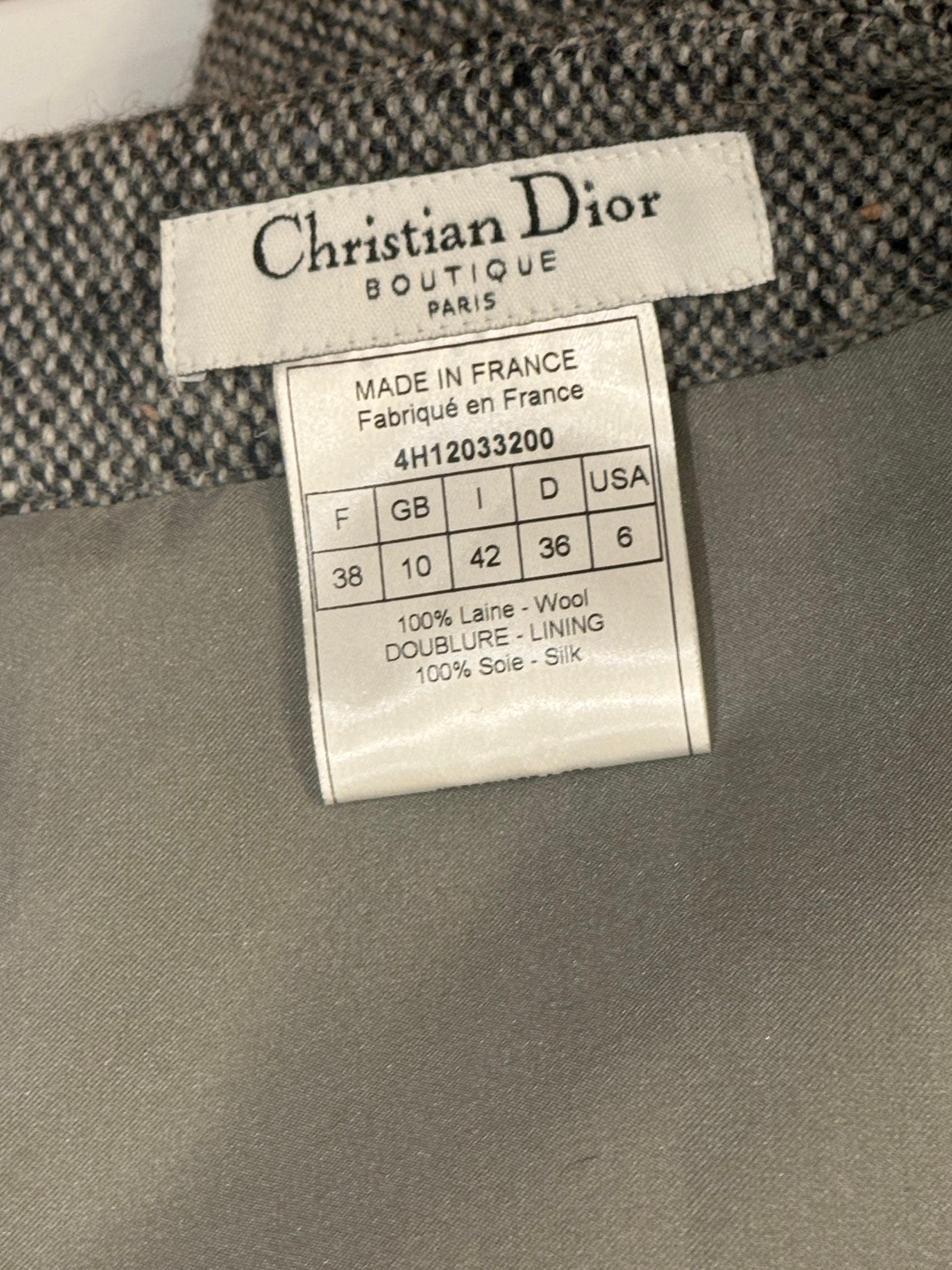 Christian Dior by John Galliano F/W 2004 Suit skirt For Sale 8