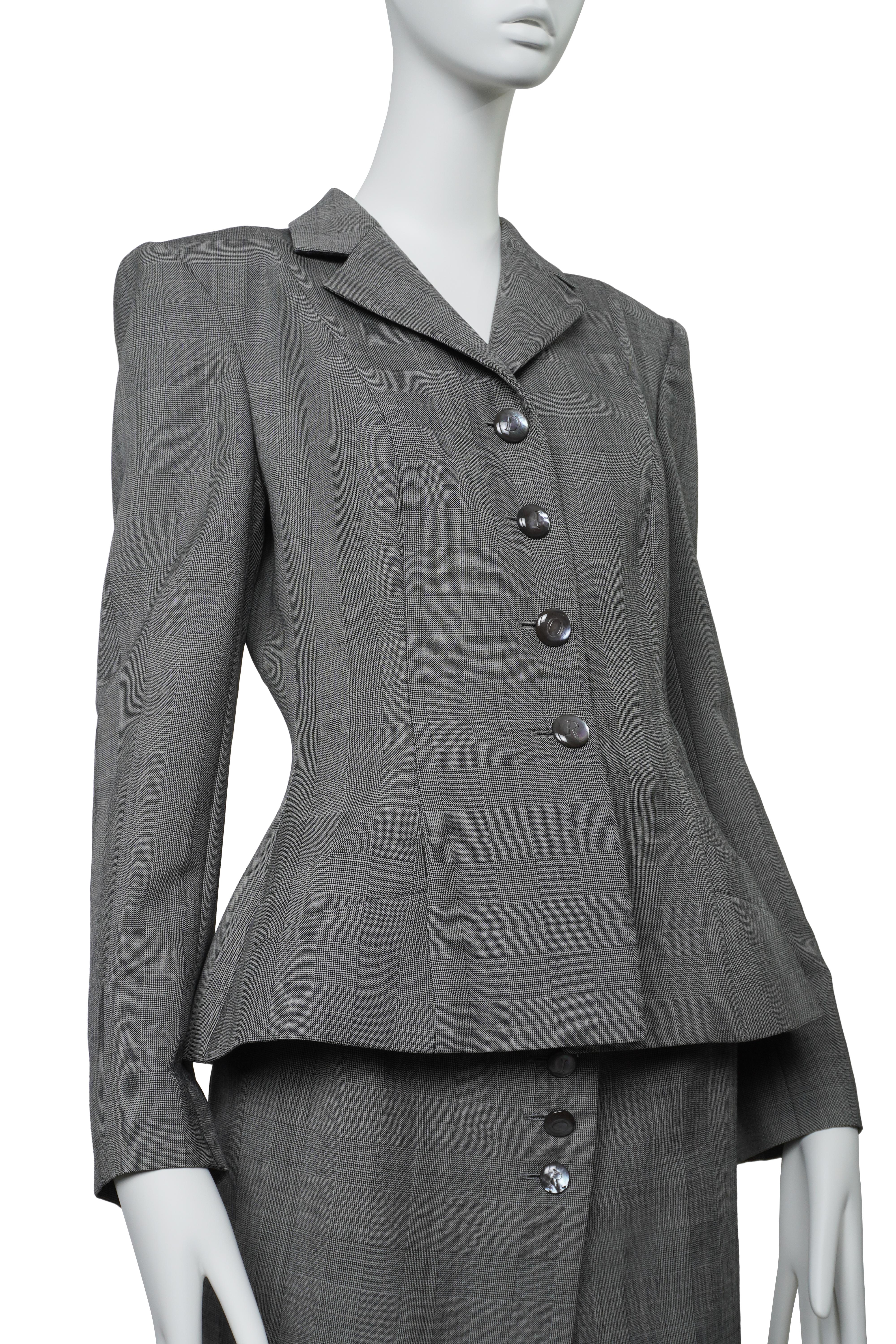 CHRISTIAN DIOR By JOHN GALLIANO A/I 2007 Abito a clessidra FR40 in vendita 6