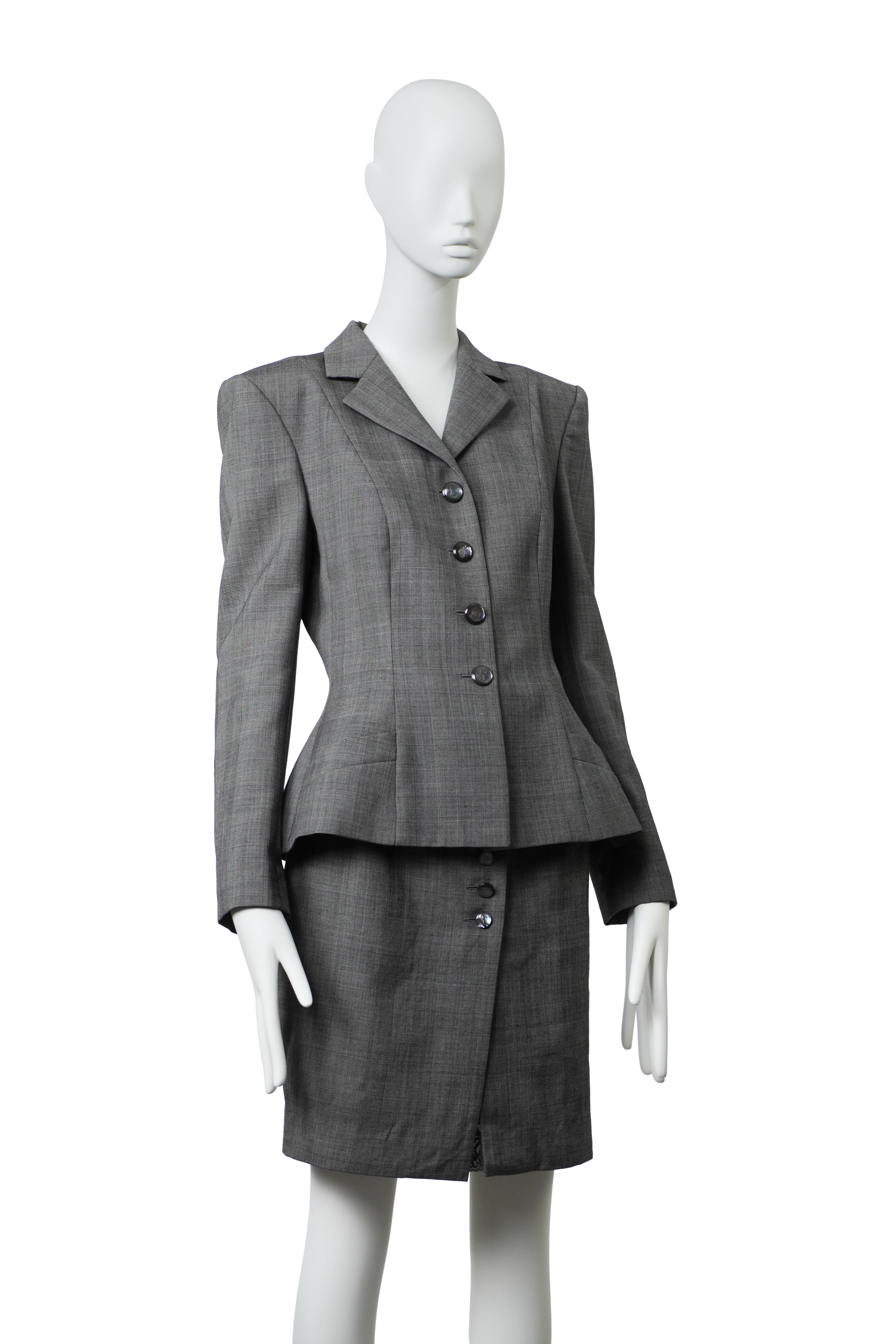 CHRISTIAN DIOR By JOHN GALLIANO A/I 2007 Abito a clessidra FR40 in vendita 7