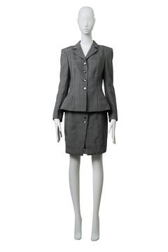 CHRISTIAN DIOR By JOHN GALLIANO F/W 2007 Hourglass Suit FR40