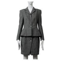 CHRISTIAN DIOR By JOHN GALLIANO F/W 2007 Hourglass Suit FR40