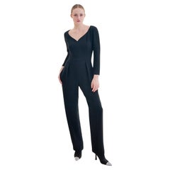 Christian Dior by John Galliano Fall 2004 Black Jumpsuit