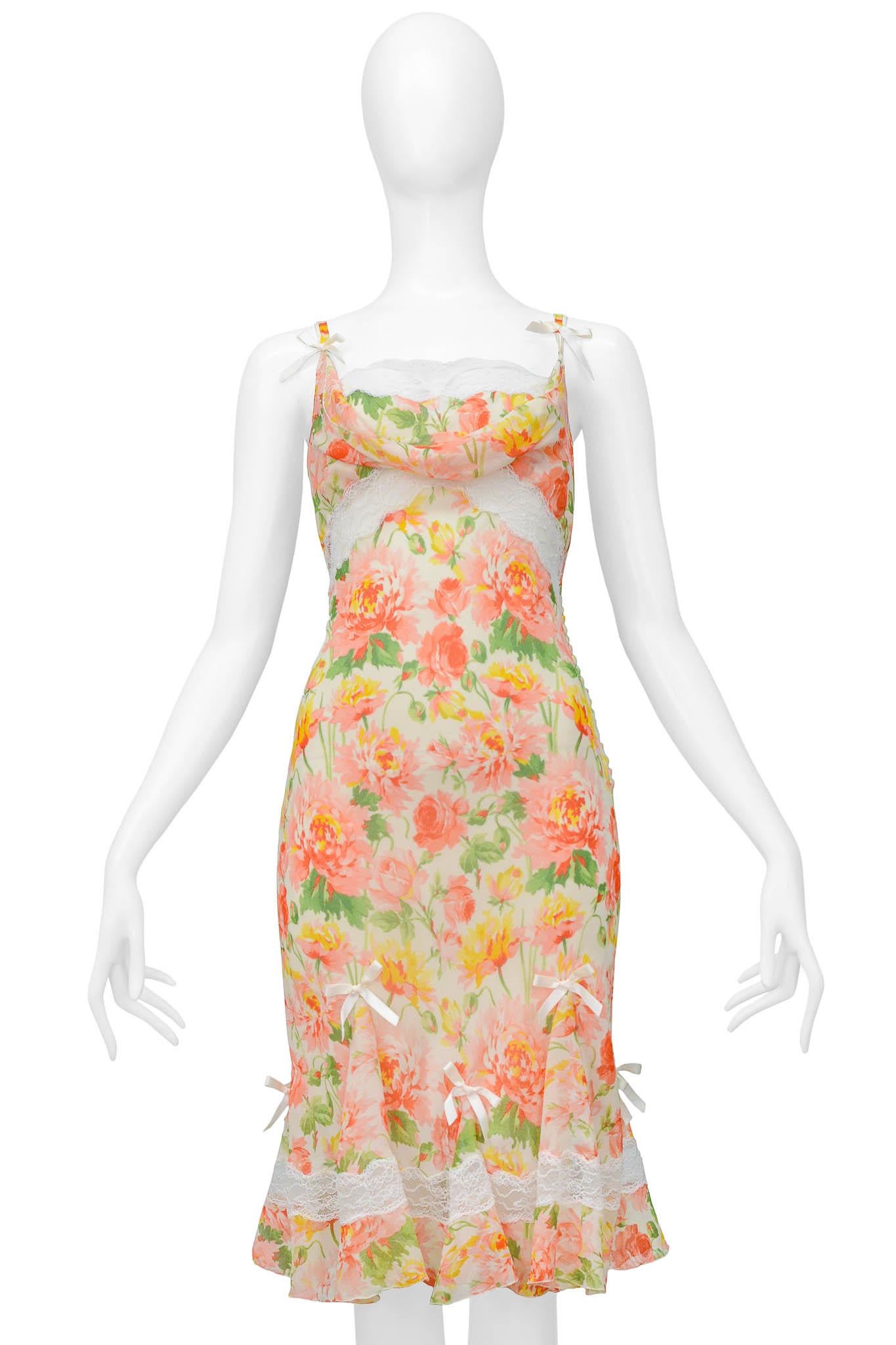 dior flower dress