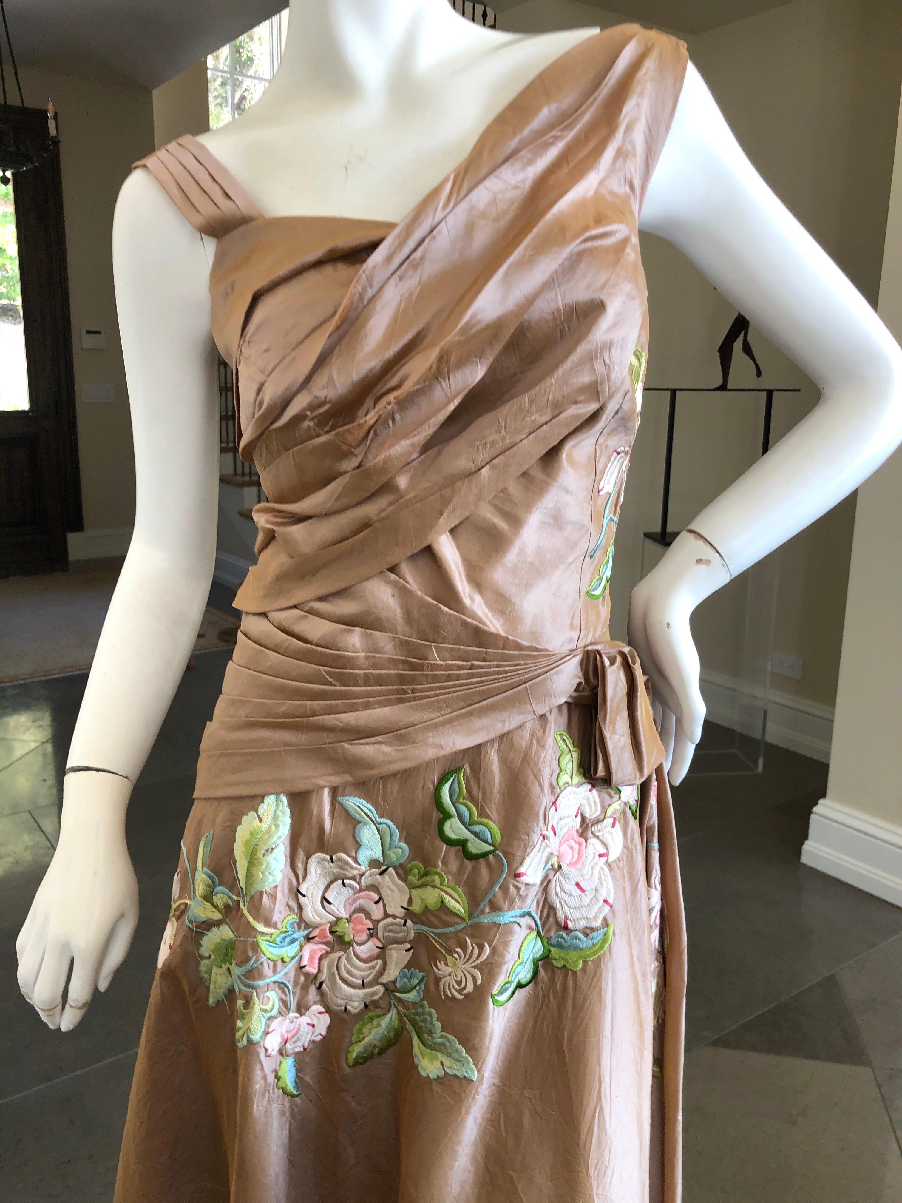 dior silk dress